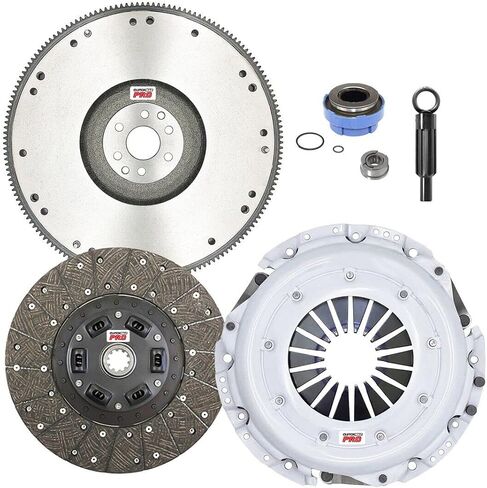 ClutchMaxPRO 11" Performance Stage 1 Clutch Kit with Flywheel with Slave Cylinder Compatible with 1997-2008 Ford F150 Pickup Truck STX XL XLT 4.2 V6 Motorcraft (CP07543HDWS-FW167731-ST1) in Saudi Arabia