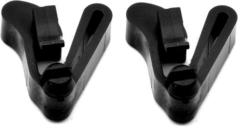 2X Fuel Filler Door Latch Clip Lid Spring Compatible For Land Rover Discovery 2 1999-2004, Range Rover 1996-2002 BPX700010 in Saudi Arabia