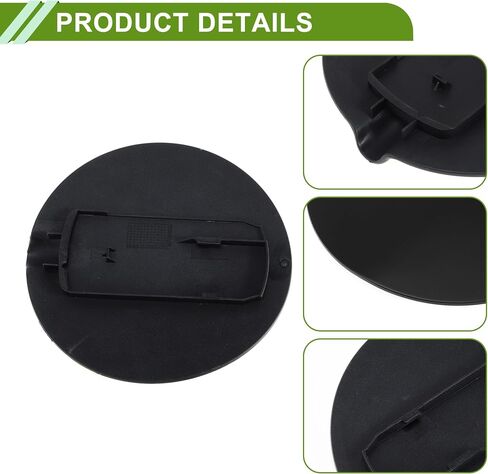 Fuel Tank Door Cap for Ford Focus 2007-2011 Fuel Filler Flap Cover Clip Type No.4M51N405A02AB White ABS in Kuwait