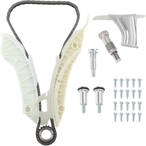 1.6L Engine Timing Chain Kit With Sprocket, Compatible with 2007-2015 Mini Cooper R56 R57, 11-16 Countryman R60, 2013-2016 Paceman R61, 1.6L DOHC 4Cyl Engine, Replace# C774 9-5887 in Saudi Arabia