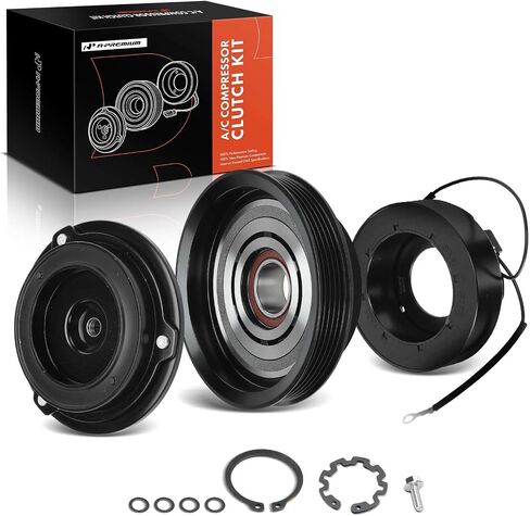 A-Premium Air Conditioner AC Compressor Clutch Kit Compatible with Toyota Camry 1987-2001, Celica 1988-1989/1996-1999, Solara 1999-2001 in Saudi Arabia