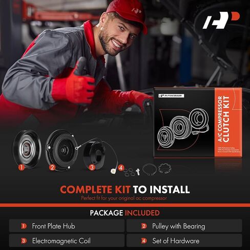 A-Premium Air Conditioner AC Compressor Clutch Kit Compatible with Toyota Camry 1987-2001, Celica 1988-1989/1996-1999, Solara 1999-2001 in Saudi Arabia