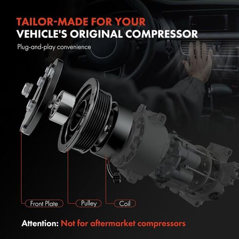 A-Premium Air Conditioner AC Compressor Clutch Kit Compatible with Toyota Camry 1987-2001, Celica 1988-1989/1996-1999, Solara 1999-2001 in Saudi Arabia