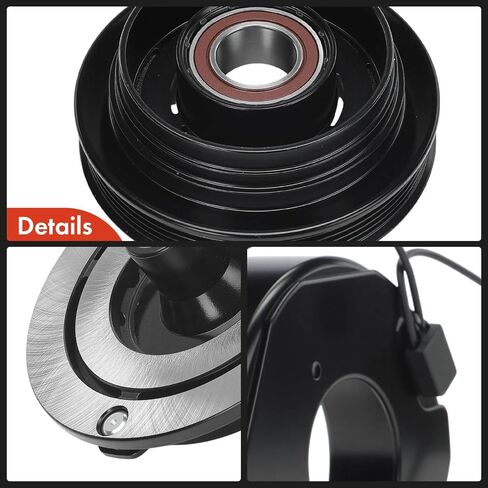 A-Premium Air Conditioner AC Compressor Clutch Kit Compatible with Toyota Camry 1987-2001, Celica 1988-1989/1996-1999, Solara 1999-2001 in Saudi Arabia