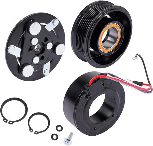 AC Compressor Clutch Kit Replacement for Buick Rainier Chevy Trailblazer GMC Envoy XL Olds Bravada Isuzu Ascender 4.2L L6 2002-2009 88892743 25825339 in Saudi Arabia
