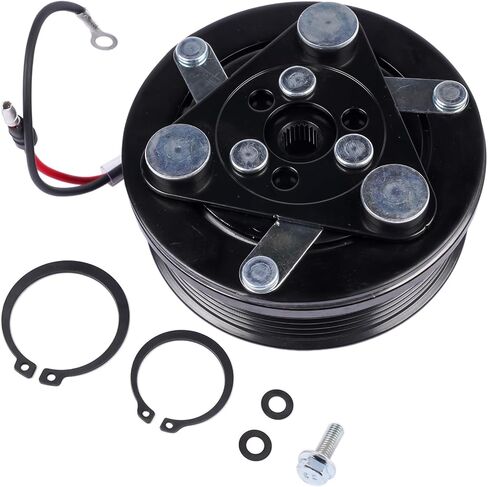 AC Compressor Clutch Kit Replacement for Buick Rainier Chevy Trailblazer GMC Envoy XL Olds Bravada Isuzu Ascender 4.2L L6 2002-2009 88892743 25825339 in Saudi Arabia