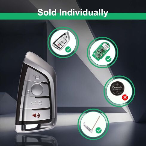 Autel Universal Key Fob لسيارات BMW، MaxiIM IKEY IKEYBW004AL، استبدال المفتاح الذكي بجودة OE، مفتاح فارغ للمركبة، العمل مع KM100، تعلم IMMO، إنشاء المفاتيح/استنساخها، قراءة/كتابة الرقاقة in Saudi Arabia