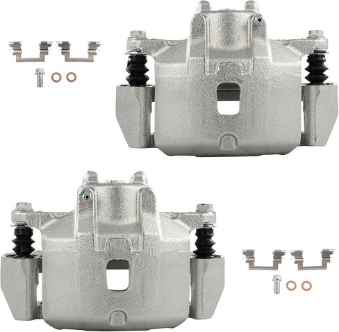 OCPTY Brake Caliper Set of 2 Front Left & Right fit for 2006-2012 for Mitsubishi for Eclipse,2004-2009 for Mitsubishi for Galant in Saudi Arabia
