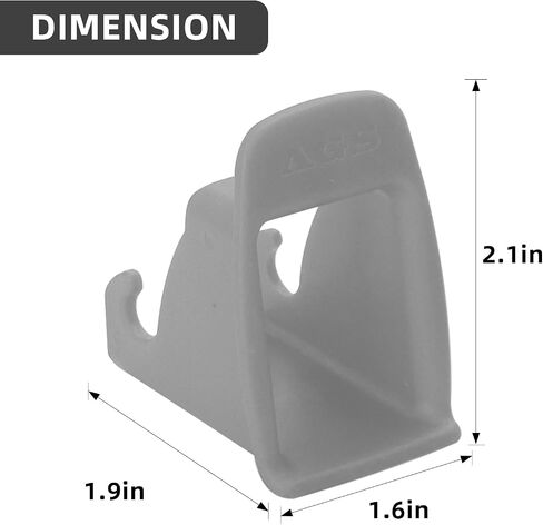 Car Child Seat Restraint Anchor Mounting Kit，Thicken Bracket Mount Base ISOFIX Latch Interface Mount Bracket,Connector 2.6 in for 2.8-4 in Cushions(Suitable for ORV/MPV/Single Cabins in Kuwait