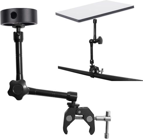 Starlink Mini Mount, Starlink Mini Rv Ladder Mount/Roof Rack Mount, Adjustable Angle/Height Clamp with Adapter,11'' Magic Arm for Pickup Truck with Bracket, Cruise Ship,Roof,Camping Travel etc in Saudi Arabia