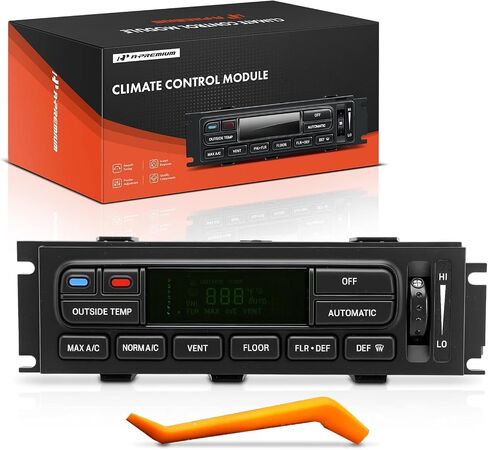 A-Premium Heater Climate Control Panel Module Compatible with Mercury & Ford Vehicles - Grand Marquis 2003-2011, Marauder 2003-2004, Grand Marquis 2003-2004 - Without Rear Defrost in Saudi Arabia