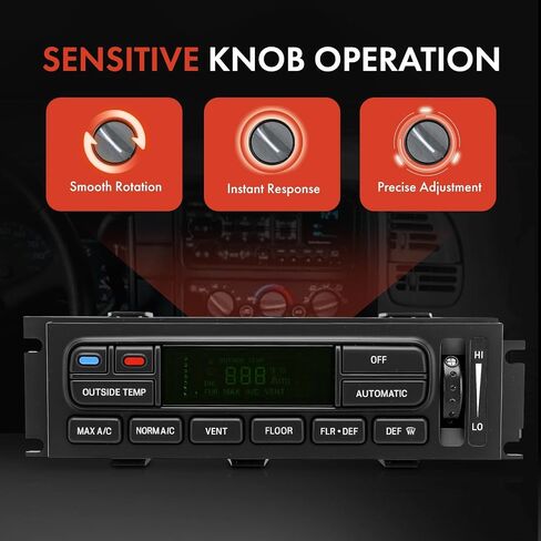 A-Premium Heater Climate Control Panel Module Compatible with Mercury & Ford Vehicles - Grand Marquis 2003-2011, Marauder 2003-2004, Grand Marquis 2003-2004 - Without Rear Defrost in Saudi Arabia