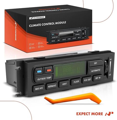 A-Premium Heater Climate Control Panel Module Compatible with Mercury & Ford Vehicles - Grand Marquis 2003-2011, Marauder 2003-2004, Grand Marquis 2003-2004 - Without Rear Defrost in Saudi Arabia