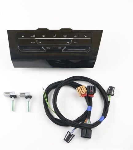 متوافق مع VW Passat B8 LCD لوحة مفاتيح مكيف الهواء مقعد التدفئة الأمامية مجموعة مفتاح مناخ الهواء Climatronic (لوحة تنفيس الحرارة) in Kuwait