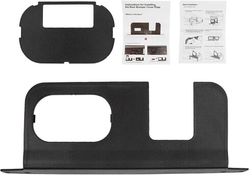Dasbecan Rear Bumper Cover Plate Compatible with 2022-2025 Ford Maverick Accessories 4/7-Pin Connector Hitch (Not for Lobo) in Saudi Arabia