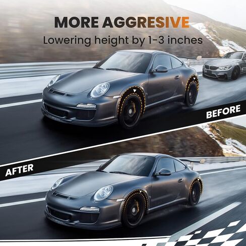 كويلوفيرس maxpeedingrods Racing Coilovers لهوندا سيفيك 1988-2000، لهوندا CR-X 1988-1991، لCR-X Delsol 93-97، لأكيورا إنتيجرا 1990-2001، 24 مستوى كويلوفر قابل للتعديل، مجموعة خفض T7 مطورة in Saudi Arabia