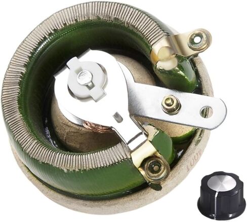 1pc BC1 Disc Adjustable Resistance Porcelain Disk Variable Potentiometer High Power Sliding Varistor 50W100W300W500W(10) in Saudi Arabia