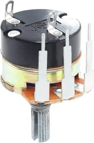 1 Sets Handle Length 20mm WH138 B1K B5K B10K B50K B100K B200K B500K Ohm Single Turn Potentiometer Variable Resistors(5K Ohm) in Saudi Arabia