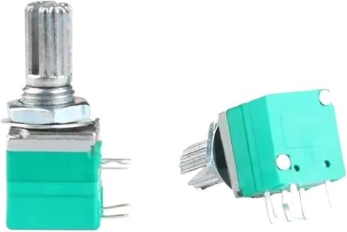 5PCS RV097NS 5PIN B5K B10K B20K B50K B100K B500K 5K 10K 50K 100K with A Switch Audio Shaft 15mm Amplifier Sealing Potentiometer(10K Ohm) in Saudi Arabia