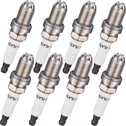 BDFHYK شمعات الإشعال BPR6ES متوافقة مع BMW 2002 2002tii Honda Civic Mitsubishi Galant Eclipse Saab 99 900 Volkswagen Rabbit Quantum فولفو 242 244 740 بديل لـ 7131 مجموعة من 4 in Saudi Arabia