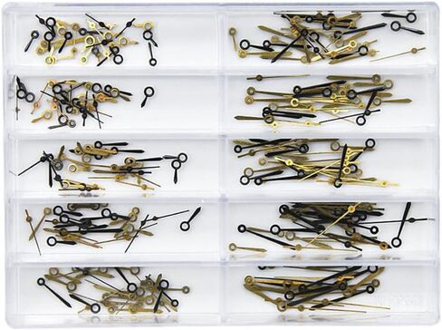 Replacement Black+Gold Assorted Watch Hands Watch Needles Repair Tool Kit for 2035 Movement Accessories in Saudi Arabia