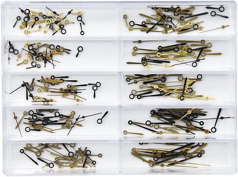 Replacement Black+Gold Assorted Watch Hands Watch Needles Repair Tool Kit for 2035 Movement Accessories in Saudi Arabia