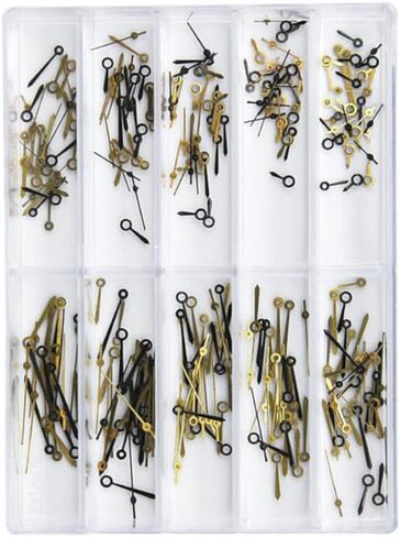Replacement Black+Gold Assorted Watch Hands Watch Needles Repair Tool Kit for 2035 Movement Accessories in Saudi Arabia