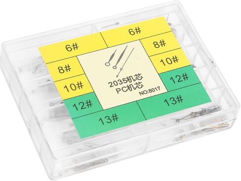Replacement Black+Gold Assorted Watch Hands Watch Needles Repair Tool Kit for 2035 Movement Accessories in Saudi Arabia