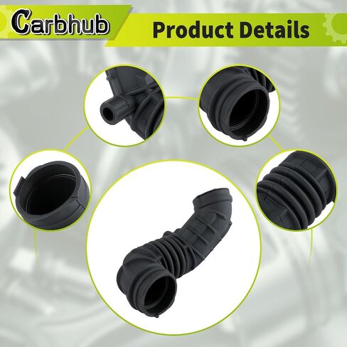 Carbhub 13721477839 خرطوم دخول هواء المحرك متوافق مع Mini Cooper 1.6L 2002-2008 مبيت مرشح الهواء إلى مبيت الخانق in Saudi Arabia