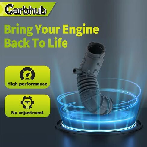 Carbhub 13721477839 خرطوم دخول هواء المحرك متوافق مع Mini Cooper 1.6L 2002-2008 مبيت مرشح الهواء إلى مبيت الخانق in Saudi Arabia