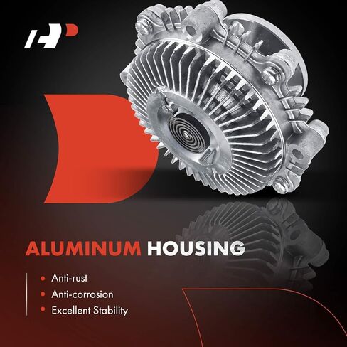 A-Premium Engine Cooling Fan Clutch Compatible with Isuzu Pickup 1986-1995, Amigo 1989-1994, Impulse, Rodeo, Trooper, L4 2.3L 2.6L, Petrol, Replace# 8944120300, 8944120330 in Saudi Arabia