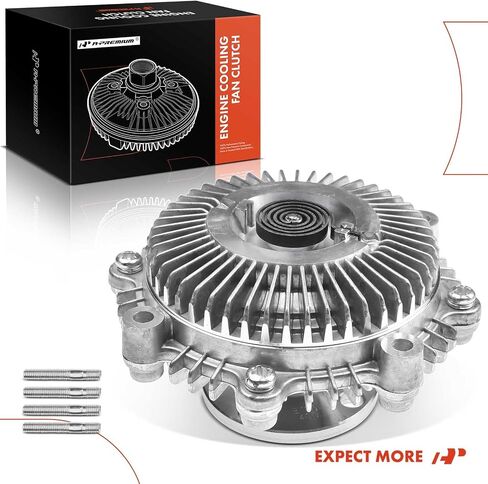A-Premium Engine Cooling Fan Clutch Compatible with Isuzu Pickup 1986-1995, Amigo 1989-1994, Impulse, Rodeo, Trooper, L4 2.3L 2.6L, Petrol, Replace# 8944120300, 8944120330 in Saudi Arabia