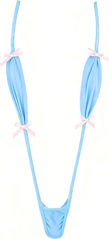 Hot Womens Micro Bikini Extreme See Through Lingerie String Bikini Mini Thong Monokini Swimsuits in Saudi Arabia