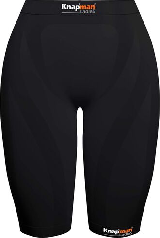 Knap'man Ladies Zoned Compression Short 45% Black in Saudi Arabia