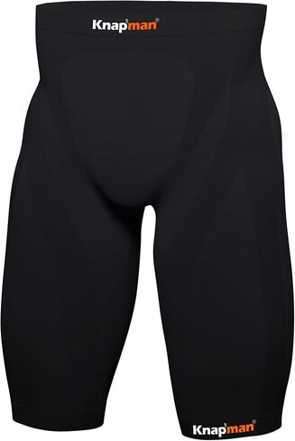Knap'man Ladies Zoned Compression Short 45% Black in Saudi Arabia