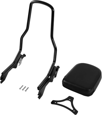 Green-L Sissy Bar Backrest Upright Standard Height with Docking Hardware Kit Fit for Harley Softail Standard 2020-2024 Heritage Classic Street Bob 2018-2025 in Saudi Arabia