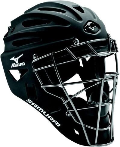 Mizuno G4 Samurai Catcher's Helmet, Purple in Saudi Arabia