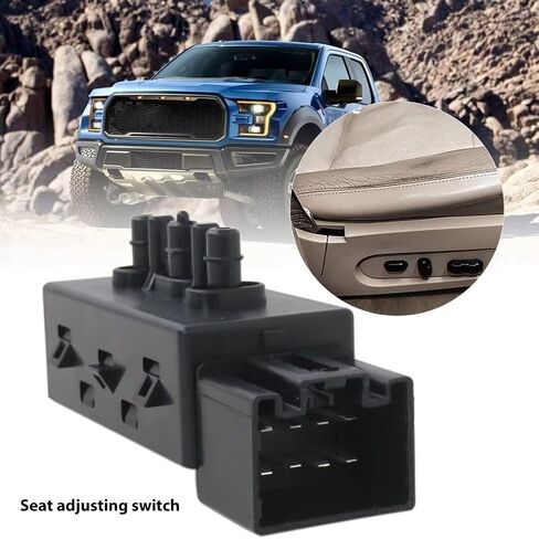 ترقية سائق مقعد الطاقة الأيسر التبديل 6 طريقة لفورد F150 2009-2010-2011-2012-2013-2014 in Saudi Arabia