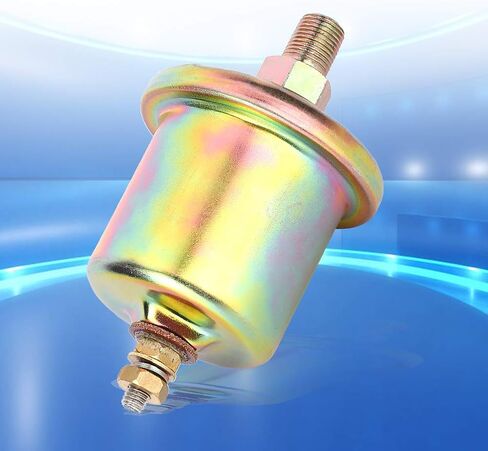 Oil Pressure Sender Sensor vdo oil pressure sender 0 to 100psi Auto Replacement Car Engine Oil Pressure Sensor 3015237 1Pin Singel Head Switch 1/8NPT Thread for Industrial & Scientific in Saudi Arabia