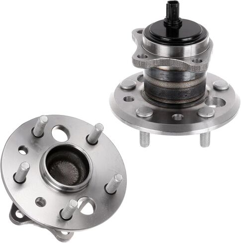 Detroit Axle - FWD Rear Wheel Bearing Hubs for 13-18 Lexus ES350, 13-20 ES300h, 2013 2014 2015 2016 2017 2018 2019 2020, 2 Wheel Bearing and Hubs Assembly Replacement in Saudi Arabia