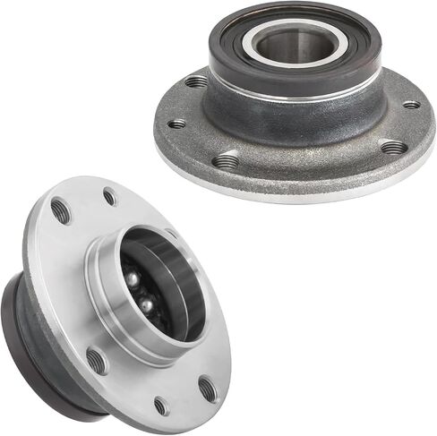 Detroit Axle - FWD Rear Wheel Bearing Hubs for Fiat 500 2012-2019 Replacement 2013 2014 2015 2016 2017 2018 Wheel Bearing and Hubs Assembly in Saudi Arabia