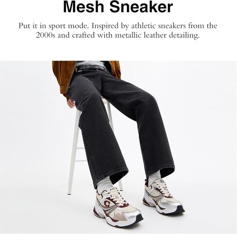 Coach Womens Mesh Sneaker in Saudi Arabia