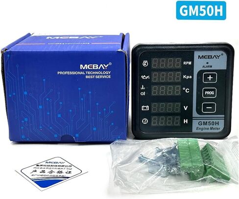 GM50H MK3 Engine Multi-Function Digital Instrument Diesel Generator Monitor with GM50HR with R485 Communication Function(GM50HR with R485) in Saudi Arabia