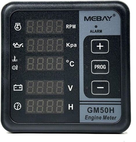 GM50H MK3 Engine Multi-Function Digital Instrument Diesel Generator Monitor with GM50HR with R485 Communication Function(GM50HR with R485) in Saudi Arabia