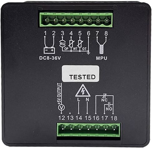 GM50H MK3 Engine Multi-Function Digital Instrument Diesel Generator Monitor with GM50HR with R485 Communication Function(GM50HR with R485) in Saudi Arabia