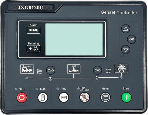 1PCS JXG6110U 6120U Diesel Generator Controller AMF Auto Start Stop Control Module Panel Generator Parts Replace HGM6120N(6120U) in Saudi Arabia