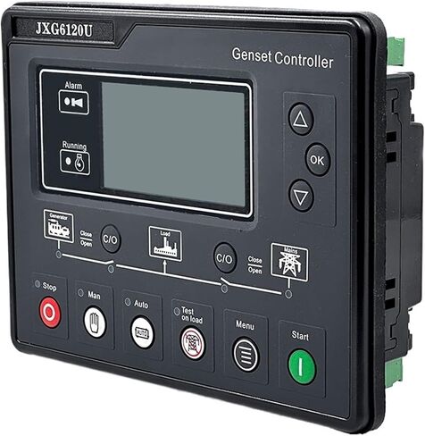 1PCS JXG6110U 6120U Diesel Generator Controller AMF Auto Start Stop Control Module Panel Generator Parts Replace HGM6120N(6120U) in Saudi Arabia