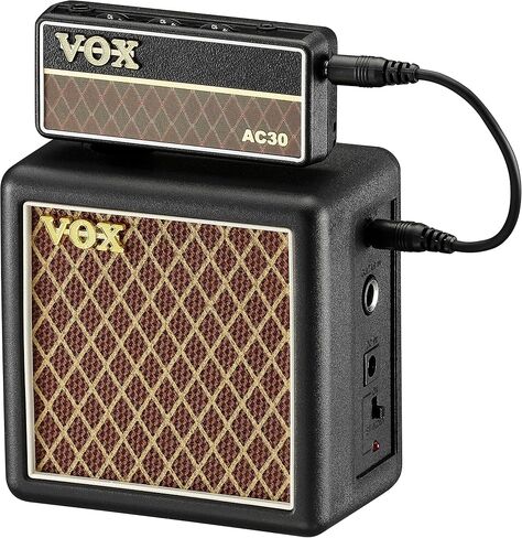 Vox amPlug 3 AC30 Headphone Guitar Amplifier w/Stereo FX, Tremolo, Speaker Emulation, Built-in Rhythms, and Aux in in Saudi Arabia