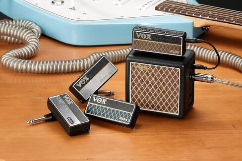 Vox amPlug 3 AC30 Headphone Guitar Amplifier w/Stereo FX, Tremolo, Speaker Emulation, Built-in Rhythms, and Aux in in Saudi Arabia
