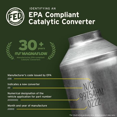MagnaFlow Catalytic Converter 49192: OEM Grade, Direct-Fit, For 2007-2017 Jeep Patriot, For 2007-2017 Jeep Compass (EPA Compliant) in Saudi Arabia